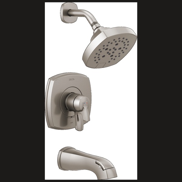 Delta Stryke 17 Series Tub and Shower Only Stainless T17476-SS
